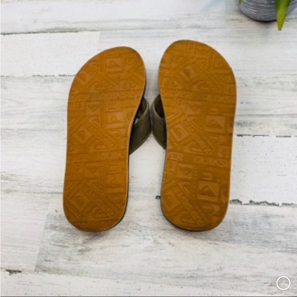 Men’s quiksilver flip flops - Picture 4 of 4